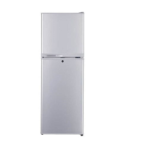 Haier Thermocool  Double Door Refrigerator HRF-160BEX SLV  - deluxe.com.ng