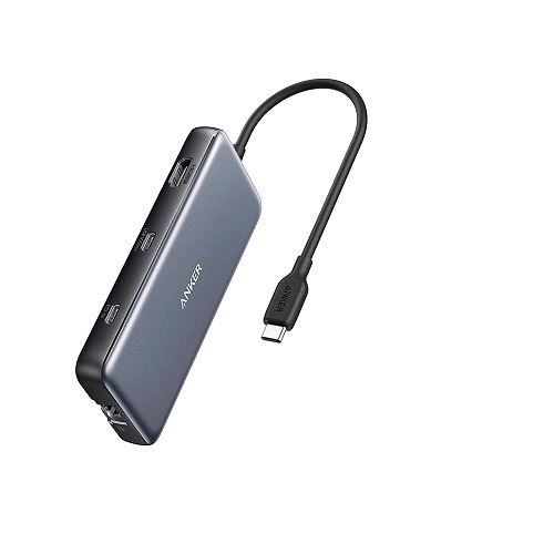 Anker USB C Hub, 555 USB-C Hub (8-in-1) | A83830A3 - deluxe.com.ng