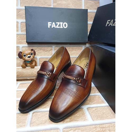 FAZIO HIGH QUALITY LUXURY MEN'S SHOE (AVAILAIBLE IN ALL SIZES) 384 - deluxe.com.ng