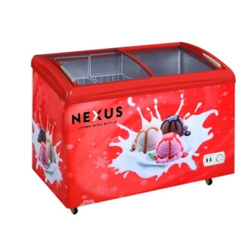  NEXUS 240L TRANSPARENT TOP CHEST FREEZER | NX226Q-TF - deluxe.com.ng