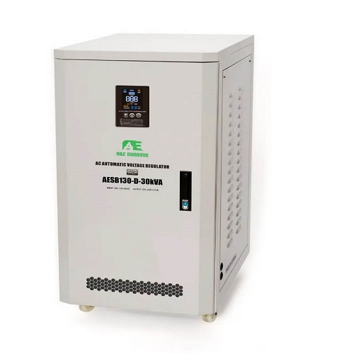 A&E Dunamis 30KVA Servo Single Stabilizer 130V-260V - deluxe.com.ng