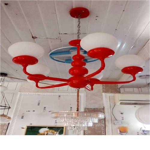 5 IN 1 RED LAMP QUALITY DESIGNED LIGHT  - FOR INDOOR USE (ZENLI) - deluxe.com.ng