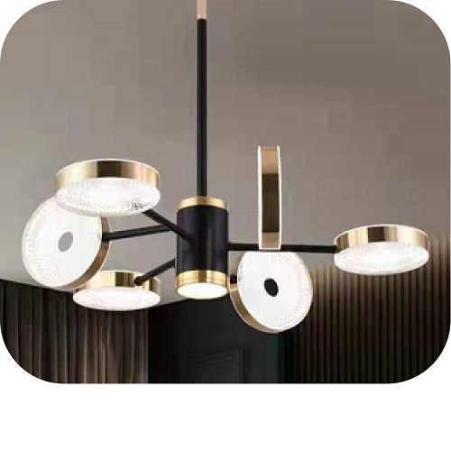 BY 6 LED CHANDELIER QUALITY DESIGNED LIGHT- FOR INDOOR USE (CILIP) - deluxe.com.ng