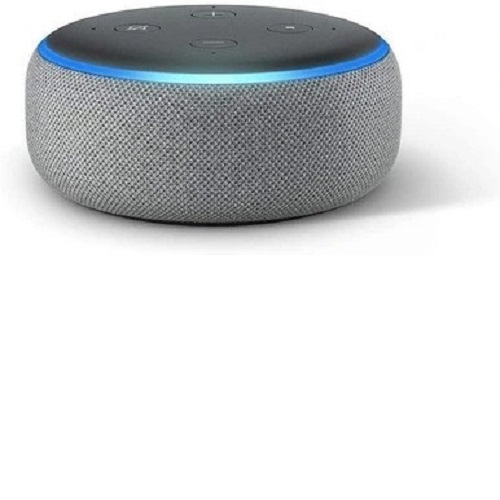 AMAZON ECHO DOT 3 SPEAKER HEATHER GRAY [DWN] - deluxe.com.ng