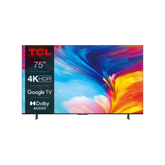 TCL 75 Inch Television 75P635 4K Smart UHD HDR Andriod Google TV  - deluxe.com.ng