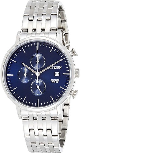 CITIZEN AN3610-55L CHRONOGRAPH MEN’S STAINLESS STEEL QUARTZ MEN’S WATCH - deluxe.com.ng