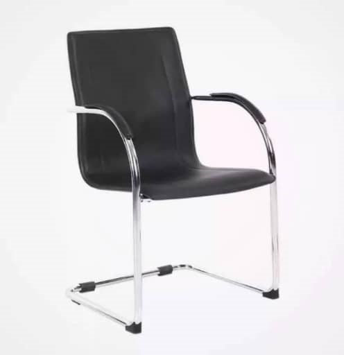 BLACK OFFICE  VISITOR'S CHAIR (DESIN)