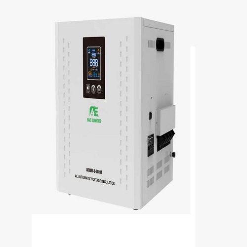 A&E Dunamis 20KVA Single phase Servo Voltage Stabilizer (80V-260V) - deluxe.com.ng