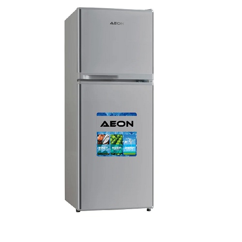  Aeon 140L Double Door Refrigerator ART138G - deluxe.com.ng