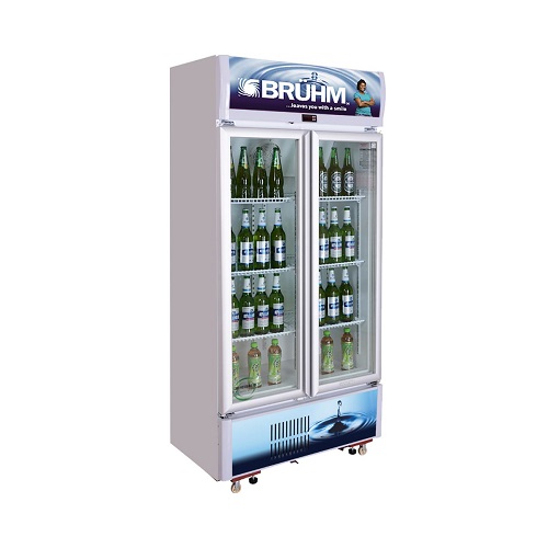 BRUHM 391 LITRES DOUBLE DOOR BEVERAGE COOLER | BBD-409M BRUHM 391 LITRES DOUBLE DOOR BEVERAGE COOLER | BBD-409M - deluxe.com.ng