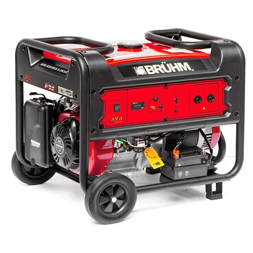 BRUHM GASOLINE GENERATOR 5.0KVA BRG-6900ES – Electric Star -Deluxe.com.ng