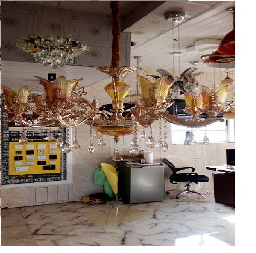 BY 6 CRYSTAL CHANDELIER  QUALITY DESIGNED LIGHT - FOR INDOOR USE (ZENLI) - deluxe.co.ng