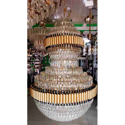 CRYSTAL CHANDELIER BY 1000 QUALITY LIGHT- FOR INDOOR USE (LIPLA) - deluxe.com.ng