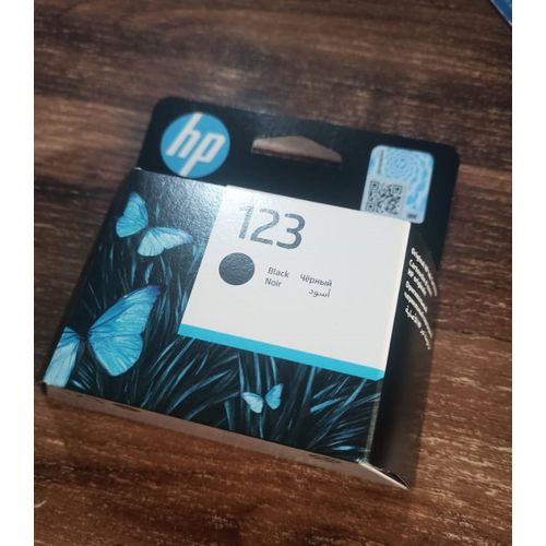 HP 123 Black Original Ink Cartridge (F6V17AE) DT-deluxe.com.ng