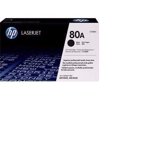 HP 80A Black Original LaserJet Toner Cartridge (CF280A) - deluxe.com.ng