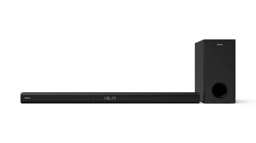 Hisense HS218 2.1ch 200W Sound bar with wireless subwoofer - deluxe.com.ng