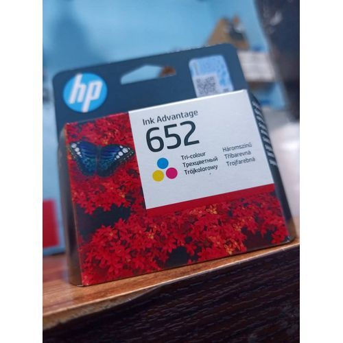 HP 652 Tri-color Original Ink Advantage Cartridge (F6V24AE) - deluxe.com.ng 
