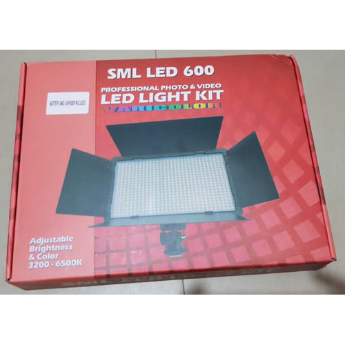 NIKON PROFESSIONAL PHOTO & VIDEO LED LIGHT KIT SML LED 600 PRO (DAME) - deluxe.com.ng