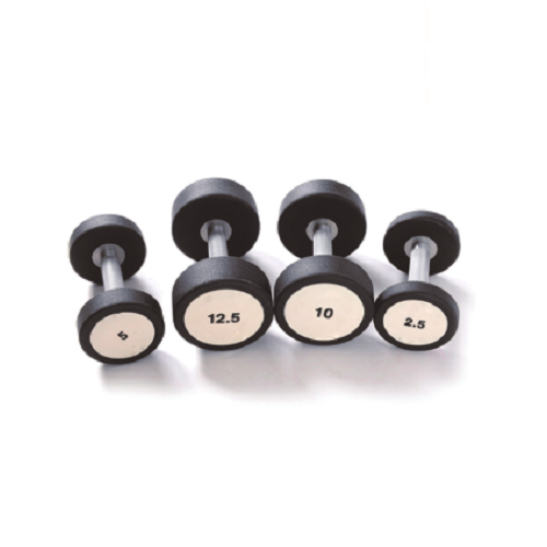 GATEGOLD FITNESS MDK Rubber dumbbell 25kg (pair) - Deluxe.com.ng