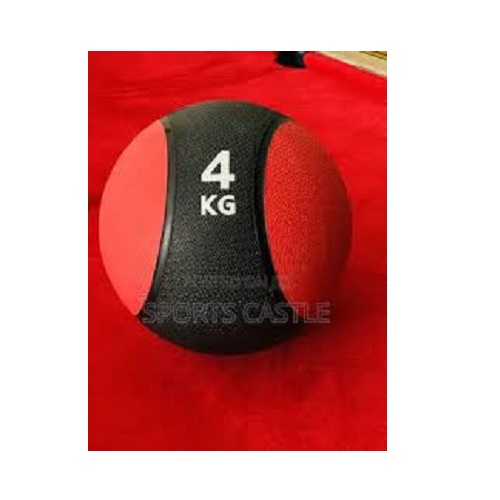 LITE FITNESS MDK0753-4 Medicine Ball with Handles 4kg - deluxe.com.ng