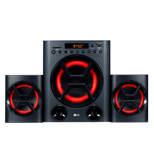 LG  AUD 72B Powerful Sound 40W, 2.1 Ch Speaker System Bluetooth,  USB, SD Card and FM - deluxe.com.ng