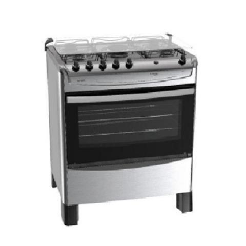 Scanfrost Fastcook Series 8 5 Gas burner 70 X 60 (CM) Gas Cooker | CK7500S (Inox) - deluxe.com.ng