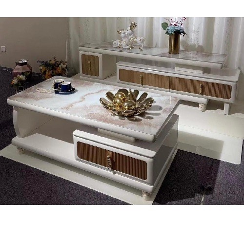 QUALITY TV STAND &  DESIGED CENTER TABLE (OPIN) - deluxe.com.ng
