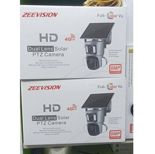 ZEEVISION HD DUAL LENS SOLAR PTZ CAMERA ZEEVISION HD DUAL LENS SOLAR PTZ CAMERA