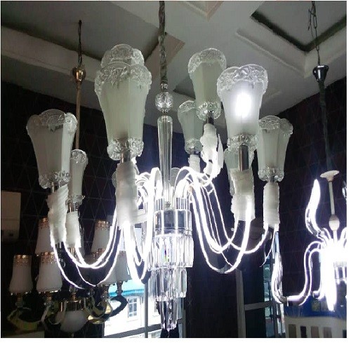 BY 8 LED CHANDELIER QUALITY DESIGNED LIGHT  - FOR INDOOR USE (ZENLI) - deluxe.com.ng