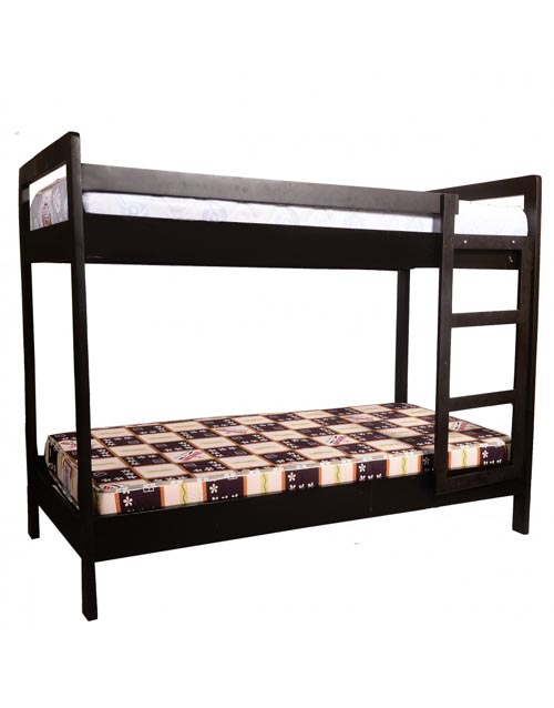 CADET WOODEN BUNK BED WITH LADDER (3 X 6FT) - deluxe.com.ng