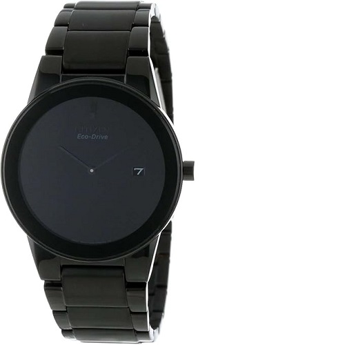 CITIZEN AU1065-58E MEN’S ECO-DRIVE AXIOM BLACK ION-PLATED MEDIUM SIZE WATCH - deluxe.com.ng