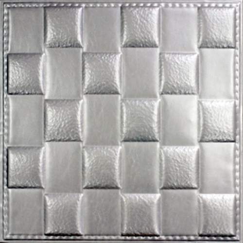 3D BEIGE LEATHER WALL PANEL - XK-53 