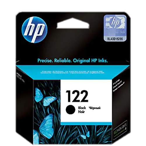 HP 122 Black Original Ink Cartridge (CH561HE)- deluxe.com.ng