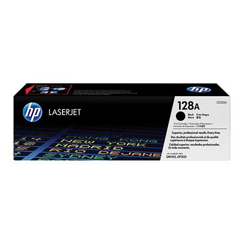 HP 128A Black Original LaserJet Toner Cartridge(CE320A) HP 128A Black Original LaserJet Toner Cartridge(CE320A) - deluxe.com.ng