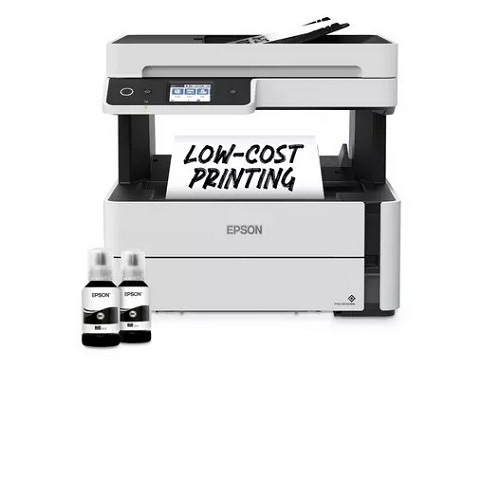 Epson Monochrome M3170 All-in-One Duplex InkTank Printer Print,Copy,Scan FAX,ADF, Black, Medium - deluxe.com.ng