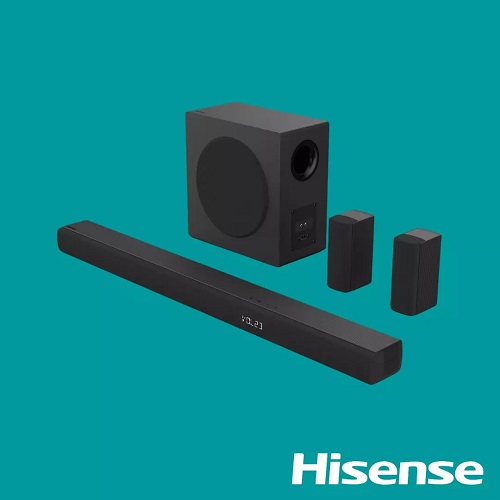 Hisense 5.1CH 540W Soundbar with Subwoofer | HS5100 - deluxe.com.ng