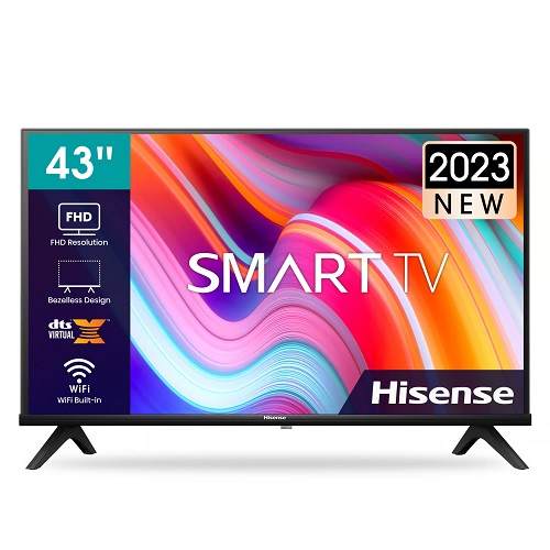HISENSE 43 INCH LED FULL HD SMART TELEVISION | TV 43A4K - delxe.com.ng
