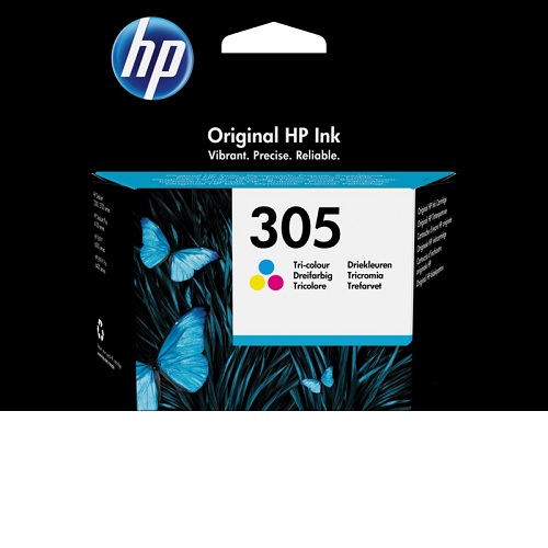 HP 305 Tri-color Original Ink Cartridge (3YM60AE) DT-deluxe.com.ng