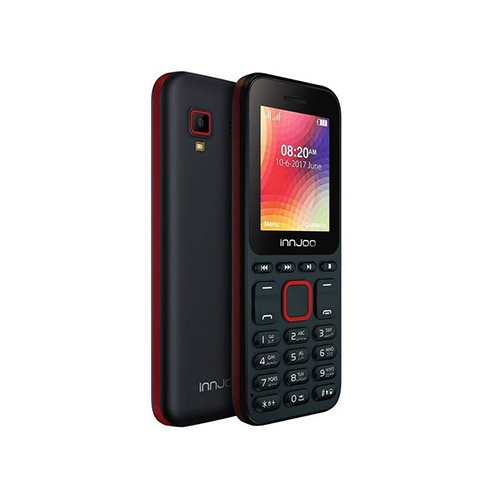 Innjoo L100 1.77-Inch (32MB + 32MB) 0.3MP MP3/MP4/FM Mobile Phone - Black