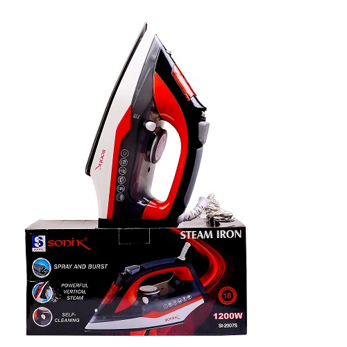SONIK Steam Iron SI 2007S - deluxe.com.ng
