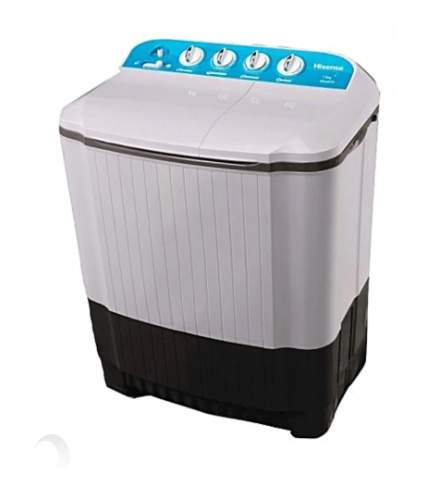 Hisense Washing Machine 11KG, Twin Tub, Classical Design, Lint Filter, Top Load Manual, White Colour - WM WSRB 113 - deluxe.com.ng