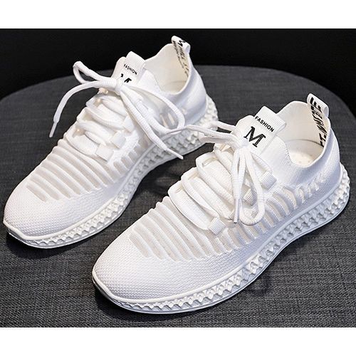 LUXURY HIGH STYLED FASHION SNEAKER|WHITE (AVAILABLE IN ALL SIZES)