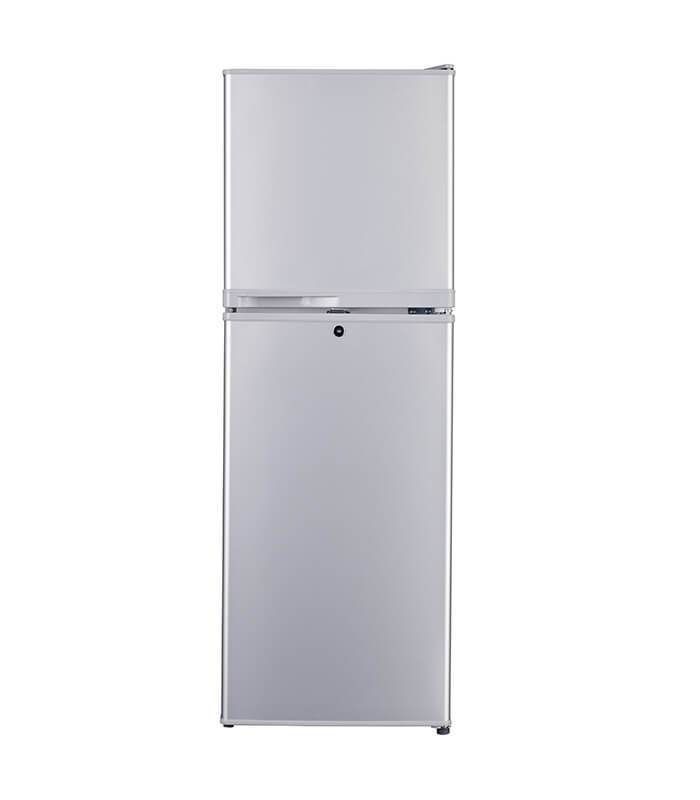 Haier Thermocool  Double Door Refrigerator HRF-160BEX SLV  - deluxe.com.ng