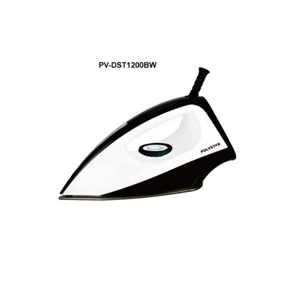 Polystar Electric Dry Iron with Led Light | PV-DST1200BW - deluxe.com.ng