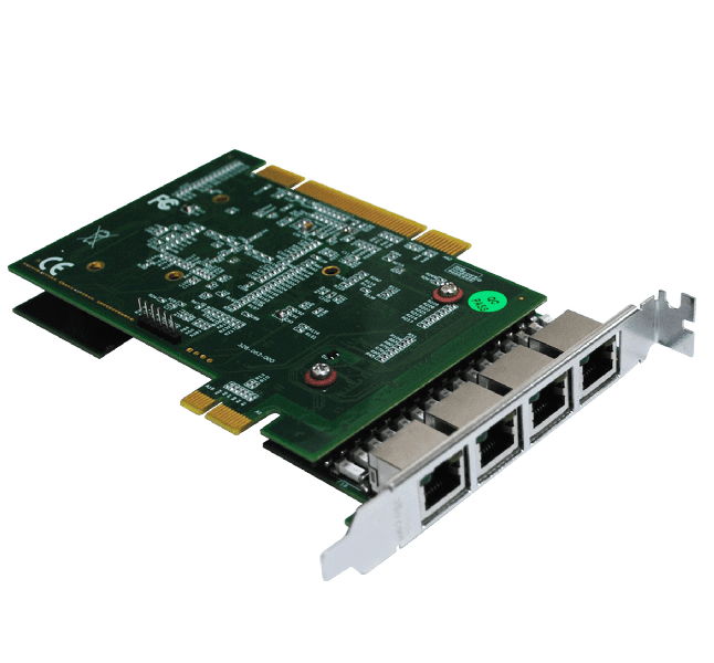 Allo 4 Port PRI Card (PCIe) with LEC (4th Gen)- 4E1 - deluxe.com.ng