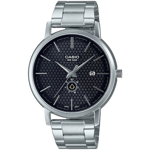 CASIO MTP-B125D-1AVDF MEN’S ENTICER DAY INDICATOR STAINLESS STEEL WATCH - Deluxe.com.ng