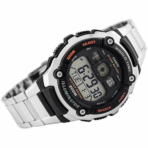 Casio AE2000WD-1A Men’s Multifunctional Digital Sport Large Watch 