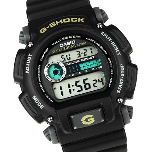 Casio DW9052-1B Men’s Classic G-shock Black Resin Digital Chronograph Sport Watch