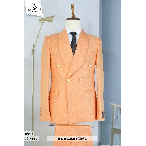  EXECUTIVE ORANGE BREASTED TURKEY SUIT WITH GOLDEN BUTTONS | AVAILABLE IN ALL SIZES (SWNL) (N) - deluxe.com.ng