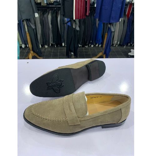 EXECUTIVE LIGHT BROWN CASUAL SUEDE SHOE | AVAILABLE IN ALL SIZES (DEJOS) (N) - deluxe.com.ng